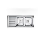 سینک استیل برند کن – مدل 8102s سایز 1165×510 mm
