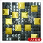 Aj4001 - کاشی استیل طلایی Aj 4001 - کاشی استیل ژیکال - تصویر 3