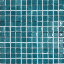 کاشی استخری شیشه ای 4070 سبز تیره - زمرد گلس تایل Zomorod Glass Tile