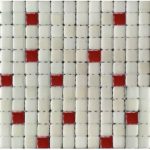 5028 استخری میکس سفید سرمه ای - کاشی استخری شیشه ای 5028 - کاشی استخری ییلدیز - تصویر 2