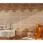 اسلیت - تک گل کاشی متالیک مجیک طلایی - کاشی ایفا سرام EEFA CERAM - تصویر 2
