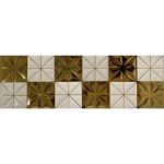 آریزونا Arizona - کاشی اریزونا سفید طلایی تک گل کوتینگ 30x60 - کاشی آرتا سرام Arta Ceram - تصویر 2