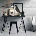 آنتیک Antik - سرامیک دکور آنتیک مشکی 40x120 - کاشی گلدیس - تصویر 3