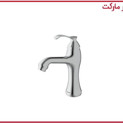 شیر روشویی شودر مدل کلاسیک کروم