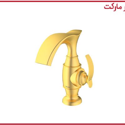 شیر روشویی شودر مدل گلوریس طلامات