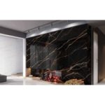 گلدن باروک Golden Barok - سرامیک گلدن باروک مشکی نانو پولیش 80x160 - کاشی پارس