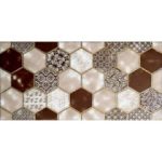 آرمیتا - تک گل آرمیتا قهوه ای کوتینگ پولیش 60×30 -کاشی امرتات سرام - تصویر 6