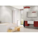 درفی Dorfi - کاشی تک گل درفی طوسی مات 30x90 - کاشی رومانس ROMANCE TILE