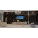 2121 Pastella Black - سرامیک پاستلا مشکی پولیش 80x160 - کاشی میلان - تصویر 6