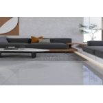 Elivin Light Grey 4616 - سرامیک اسلب الوین طوسی روشن مات 80x160 - اسلب ورونزو Veronzo - تصویر 2