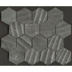 لوچزا Lucheza - موزاییک لوچزا قهوه ای براق 23x27 - کاشی رومانس ROMANCE TILE - تصویر 5