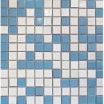 کاشی استخری میکس آبی تیره و سفید 2.3x2.3 - سرامیک استخری امرتات - تصویر 3