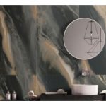 عربسکاتو Arabescato - سرامیک اربسکاتو مشکی 60120 - کاشی تکسرام - تصویر 3