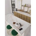 اسنو 2607 Snow - سرامیک اسلب اسنو مات مدل کارشده 160x320- اسلب ورونزو Veronzo