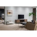 آجر نما - کاشی آجرنما کرم مدل کار شده - بوم سرامیک Boom Ceramic - تصویر 3
