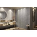 ربکا زبرا Rebeca Zebra - سرامیک اسلب ربکا زبرا طوسی 3D فیت مات 120x260 - اسلب هرمس تبریز - تصویر 3