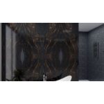ایوانکا Ivanka Black - سرامیک ایوانکا مشکی پولیش 80x160 - کاشی میلان