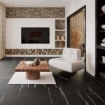 سرامیک مارفیل مدل کارشده 60x120 - کاشی رومانس ROMANCE TILE