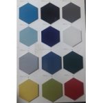 استخری قرمز Red - کاشی استخری شش ضلعی قرمز 30x30 - سرامیک استخری آرتما - تصویر 5