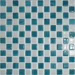 کاشی استخری شیشه ای میکس 4073 سبز - زمرد گلس تایل Zomorod Glass Tile - تصویر 2
