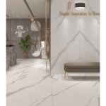 67400 Statuario Book Match - سرامیک استاتواریو روشن بوک مچ 120X240 - اسلب پاسارگاد تهران