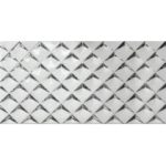 سرامیک تک گل آدرین نقره ای 90*30 - کاشی آرتا سرام Arta Ceram - تصویر 2
