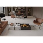Surface Ivory - سرامیک صورفیس ایوری مات مدل کارشده 80x80 - سرامیک راک - تصویر 4