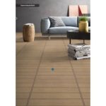 7634 Thermo Hazelnut -سرامیک ترمو هیزلنات مات مدل کارشده 60x60 - کاشی میلان