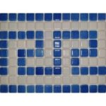 کاشی استخری شیشه ای 4031 آبی روشن - زمرد گلس تایل Zomorod Glass Tile - تصویر 3
