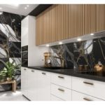 ویسالیا Visalia -سرامیک ویسالیا مشکی مدل کارشده 60x120 - کاشی آبادیس - تصویر 2