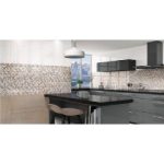 لیلیوم Liliyom - کاشی لیلیوم بنفش مدل کار شده - کاشی زرین خراسان ZARRIN tile - تصویر 3