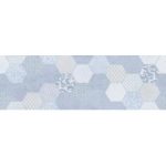 کانواس Canvas - کاشی آبی مدل کار شده - کاشی نوین پلاس Novin plus - تصویر 2