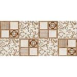 لینو Linoo - کاشی لینو طوسی گلدار - کاشی پارسیان Parsian tile - تصویر 2